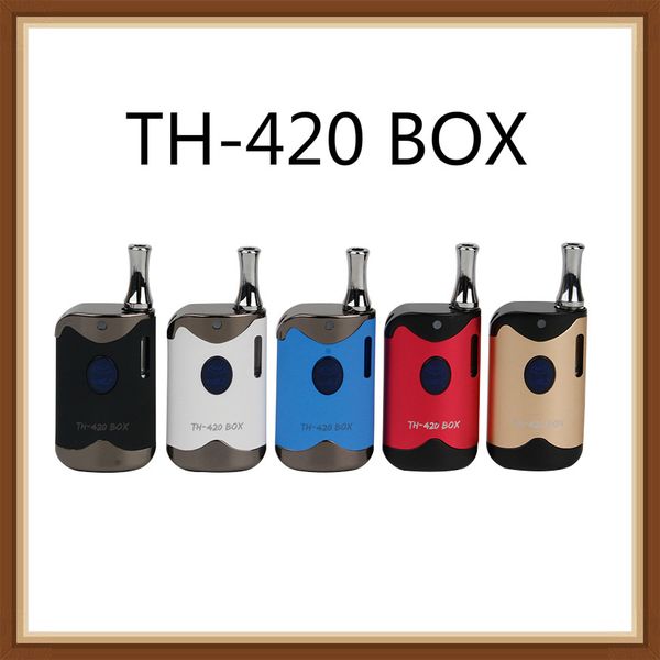 

Аутентичные Kangvape TH420 стартовый комплект с 650 мАч аккумулятор TH-420 BOX Vape Box Mod для Толстого масляного картриджа 1,2 ом атомайзер 100% оригинал