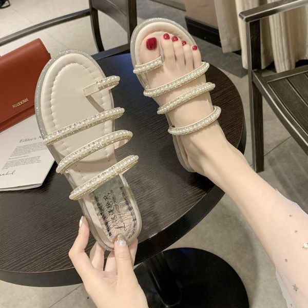 

slippers casual summer women's shoes shale female beach pantofle slides rubber flip flops sabot 2020 hawaiian flat soft, Black