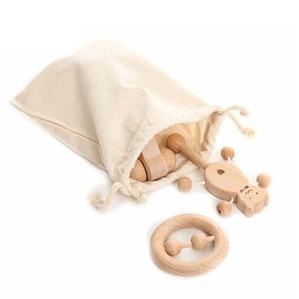 

puzzle toys intellectual development of children toys set nursing wooden teether rattles baby fun and interesting toy