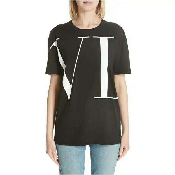 

1.5 2019 Бесплатная доставка мужчины и женщины пуловер с коротким рукавом круглый вы