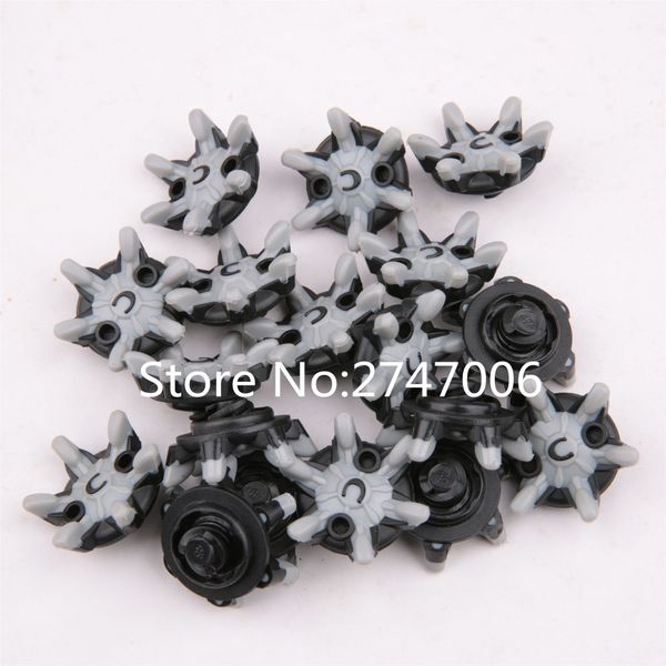 

12pcs/pack grey & black golf shoes spikes tri-lok replacement golf accessories ing