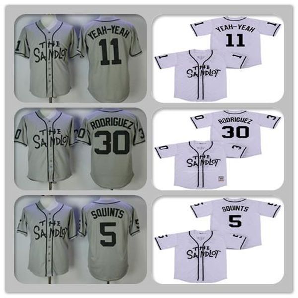 

the sandlot benny baseball 30 'the jet' rodriguez 5 michael 'squints' palledorous 11 alan yeah-yeah mcclennan movie stic, Blue;black