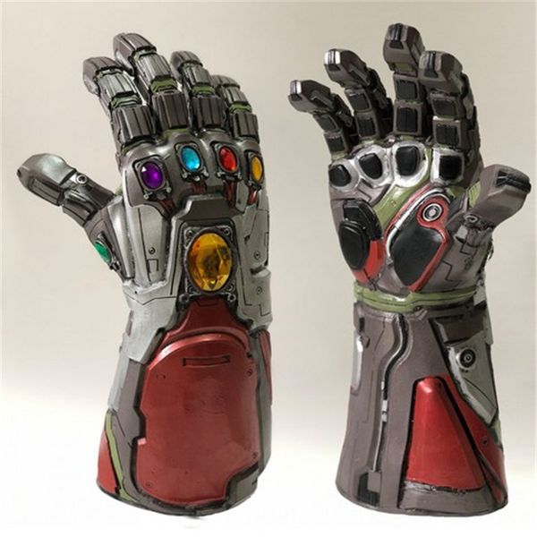 

avengers 4 endgame iron man infinity gauntlet hulk cosplay arm thanos latex gloves arms mask marvel superhero weapon party props