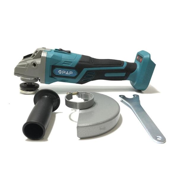 

18v 125mm electric rechargeable brushless cordless impact angle grinder with led light power tool