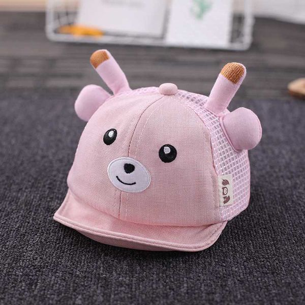 

baby hat summer thin cap baby mesh sunscreen soft, Yellow