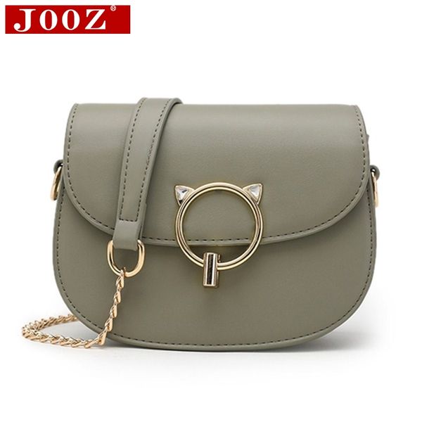

jooz fashion shoulder bag in women's crossbody bag solid color sweet ladylike chain