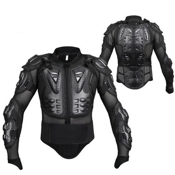 

motorcycle full body armor jacket bike racing motocross spine chest shoulder armor protective s-xxxl black