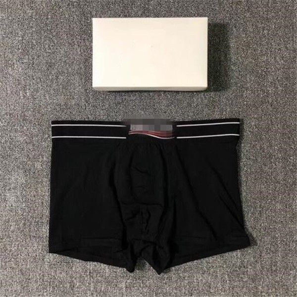 

20ss g luxury mens breathable underwear ~ soft comfortable designer mens underwears boxers, Black;white