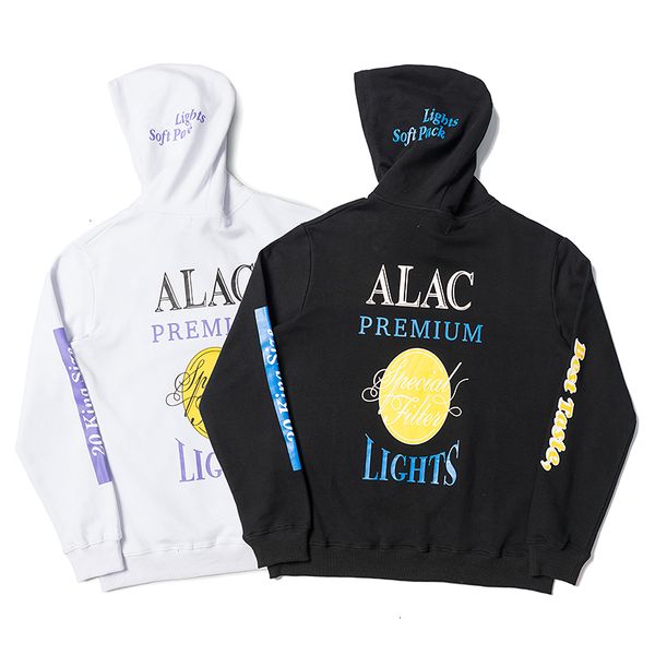 

alac треугольник hip hop hoodie pure color литерных шаблон печати baseball свитер с длинным рукавом пуловер с капюшоном street casual улица, Black