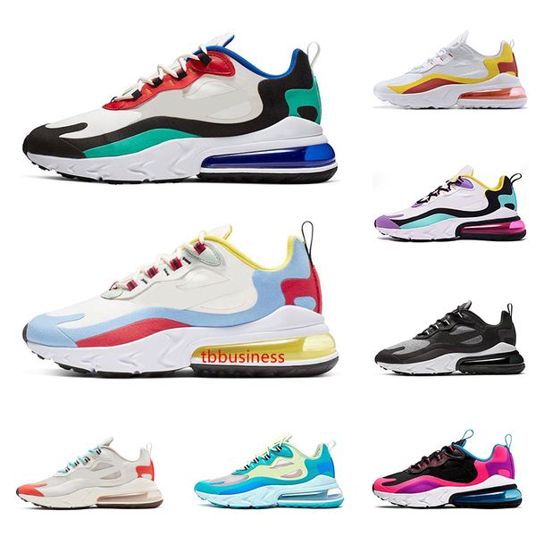 

new react 27c bauhaus optical hyper jade bright violet electro green designer blue void sneakers chaussures men women running shoes 7-12