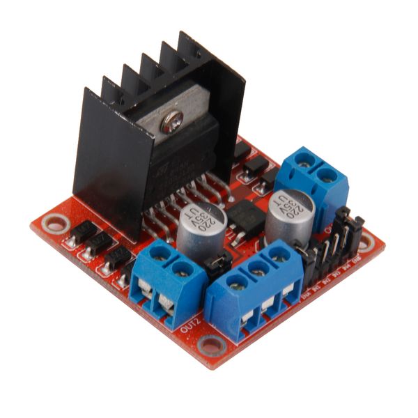 

l298n dual h bridge dc stepper motor drive controll board module for arduino