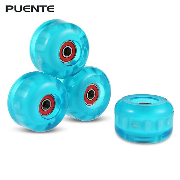 

puente 4pcs skateboard wheels for ollie punk and jumping 78 - 85a hardness skateboard wheel