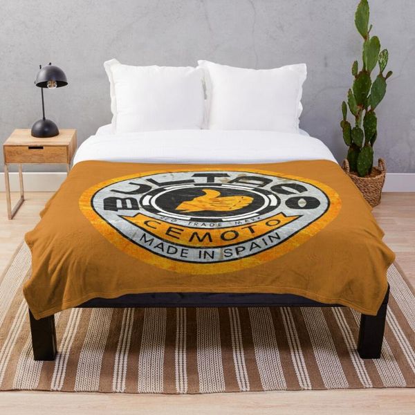 

bultaco motorcycles spain throw blanket soft sherpa blanket bed sheet single knee office nap