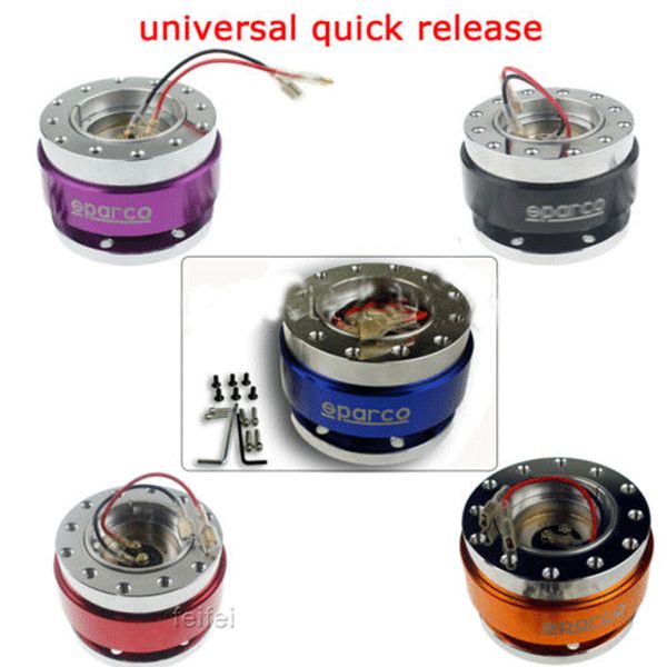 

universal car steering wheel quick release hub adapter snap off boss kit 1pc