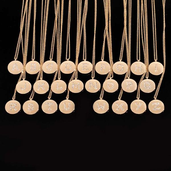 

письмо ожерелья мужчины bling кристалл ожерелье iced out rhinestone ювелирные изделия классический хип-хоп цепочки bling хип-хоп цепи высоко, Silver