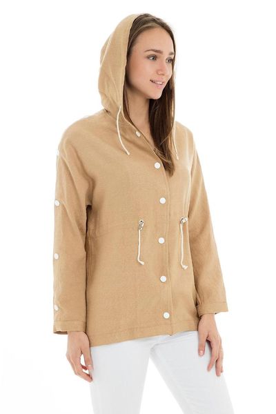 

quzu jacket women jacket 23450664, Black;brown