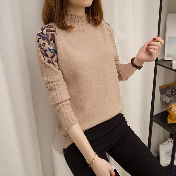 

sweaters woman designer sweater winter 2019 womens blouse fashion autumn women sweater women slim pullover sweater women long sleeve, White;black