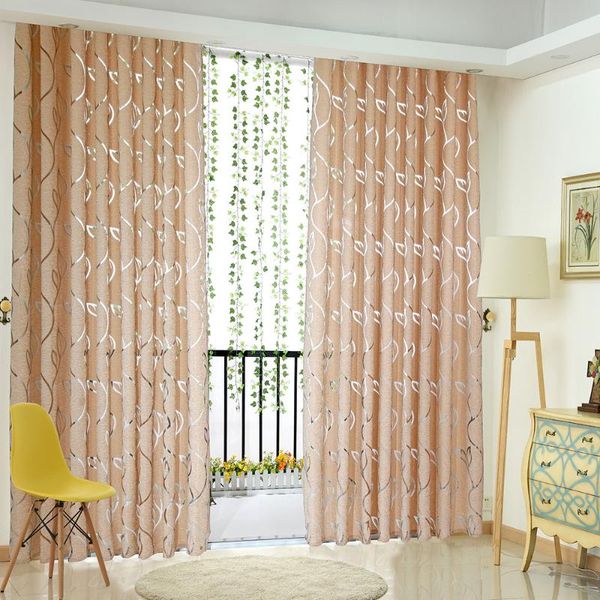 

tulle vines curtains leaves home decor sheer curtains living room bedroom door kitchen curtain window children voile drapes #yj