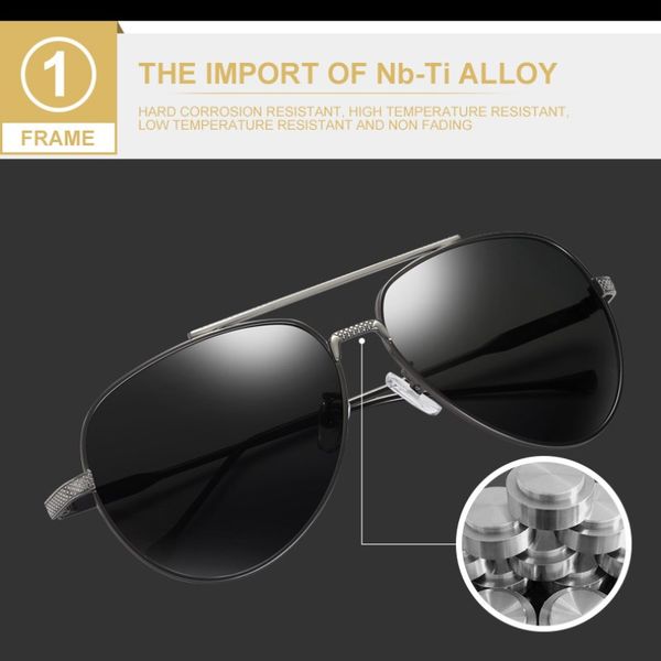 

new 2018 polarized sunglasses men color film dazzle series trendy sun glasses outdoor sunglasses, White;black