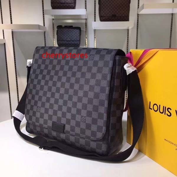 

#0354 district l 5a v men cross body messenger bag tote briefcase handbag women shoulder bag evening belt crossbody bags 41213 41212