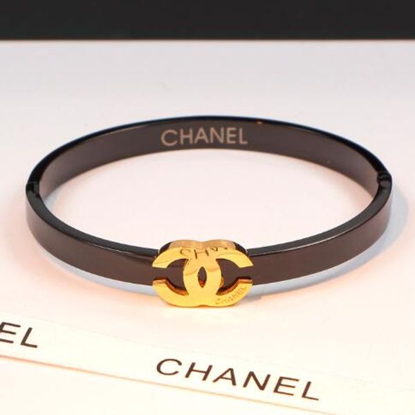 

New luxury letter titanium teel ro e gold bracelet gold love bracelet bangle for woman jewelry de igner bracelet party gift