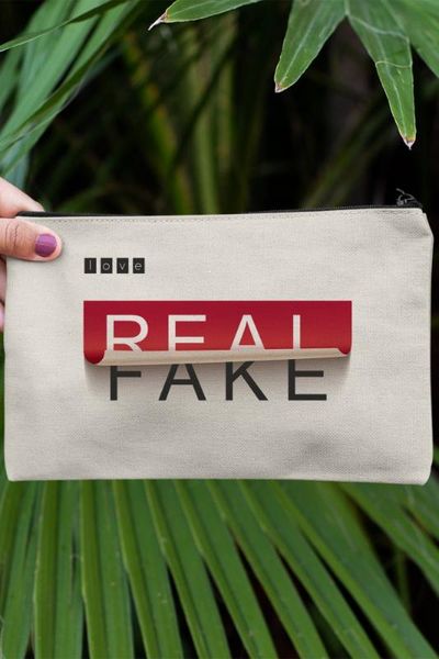 

angemiel clutch love real fake portfolio hand makeup bag, Silver