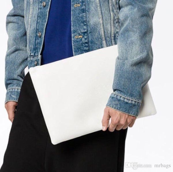 

locomotive clutch 2019 french designer handbags high-end good quality fashion trend men's zipper leather handbag