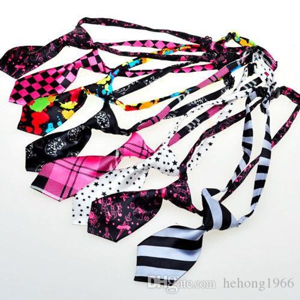 

регулируемая pet tie многие стиль lattice нашивки печати cat dog галстука украшение прелестный стрижка джентльмен cravat домашние животные к