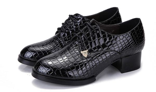 

2019 women's shoes in spring and autumn with new high heel coarse heel round head @ee061610, Black