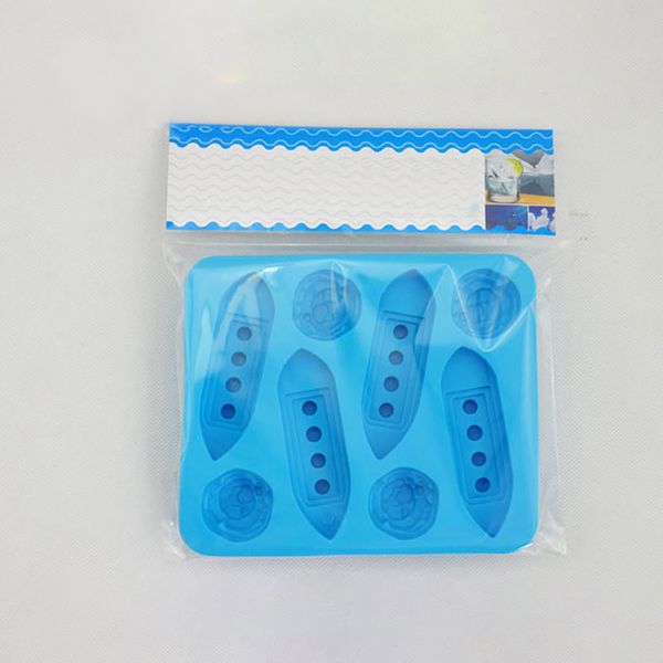 

silicone ice cube trays carving mold mould titanic shaped for party drinks moldes de silicon para helados