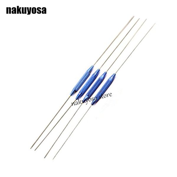 

4pcs/set titanium alloy ophthalmic instruments lacrimal probe microscopy equipment lacrimal probe headed
