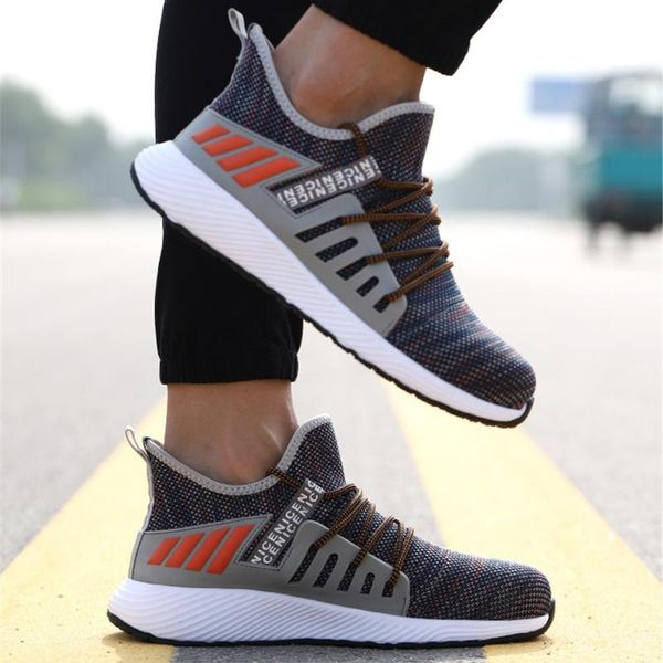 

work & safety boot construction men outdoor steel toe cap shoes men puncture proof indestructible shoes, Black