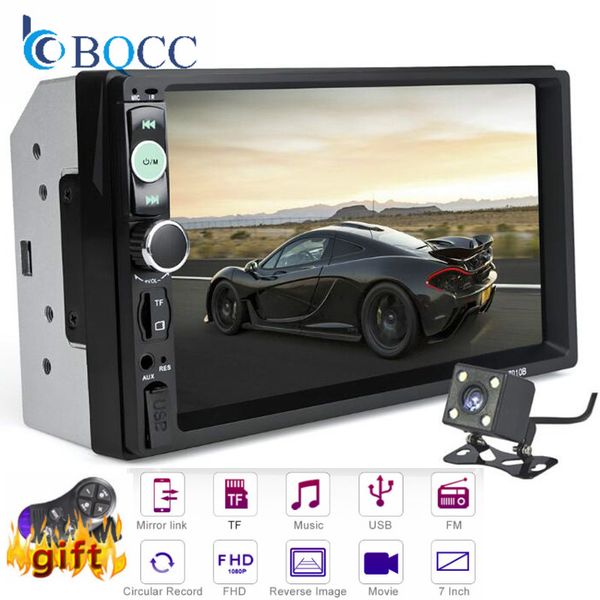 

car stereo bluetooth 2 radio one din 7 "hd mp5 player touch screen digital display multimedia