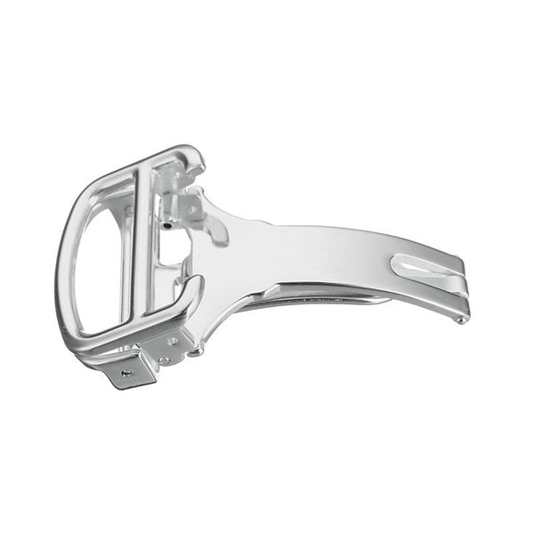 

14/16/18/20mm watch band buckle silver folding clasp stainless steel clasp folding deployment watch buckle