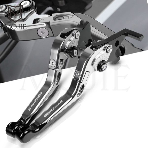 

motorcycle cnc adjustable folding brake clutch levers for cbr1100xx / blackbird cbr 1100 xx 1996-2007 brake clutch levers