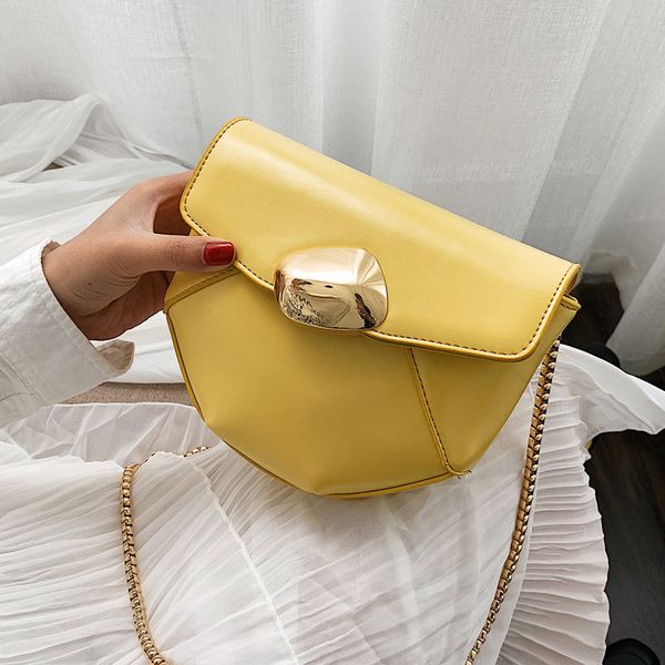 

fashion saddle bag for women 2019 luxury designer ladies sling bag pu leather mini chain crossbody bags sac a main wallet black
