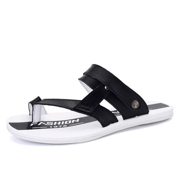

uomo ete sandalen cuir shoes masculino vietnam sandalia ritable playa rubber erkek para couro beach transpirables sandals cuero, Black