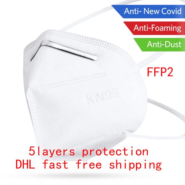 

dhl свободный корабль ffp2 маска респиратор kn95 фильтр 5 слоев защиты н95 mascherine антибактериальное mascarilla ffp3 mascarillas