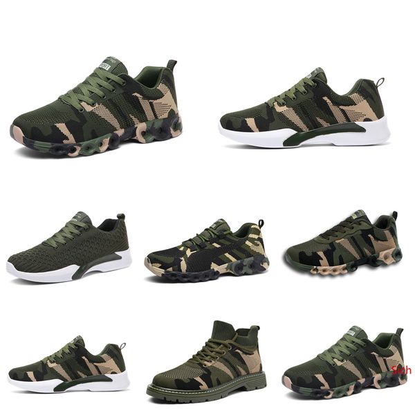 

new no-brand designer shoes men women casul shoes camouflage army green outdoor trainer siez 35-44 style 17