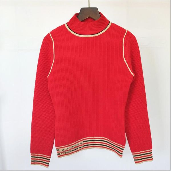 

женщины новый свитер топы вязание 2020 новый прибыл модельер оптовая продажа роскошные горячие продажи свитера o-образным вырезом ins, White