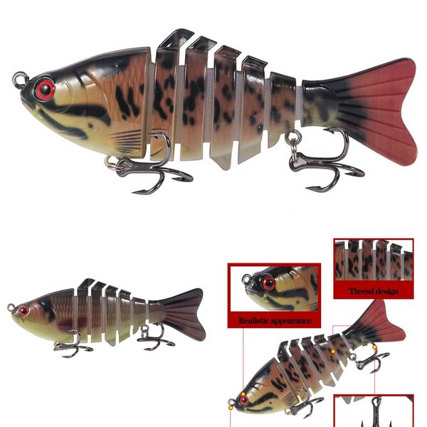 

zsp1z fishing tackle box 5 grid bait 15.5 g luya box (10 см * тип) может содержать 5 поддельных приманок