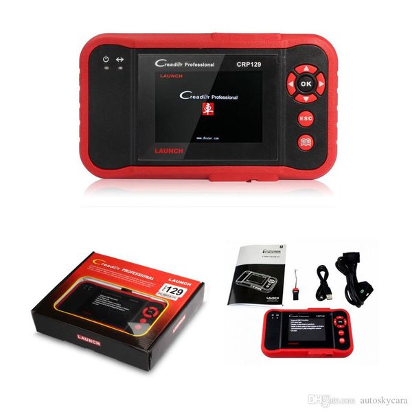 

2016 launch x431 crp129 car reader tool obd2 scanner crp 129 creader viii launch scanner tool dhl ing