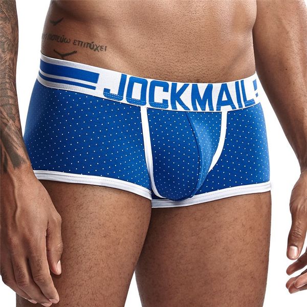 

men's cotton underwears panties polka dot soft comfortable boxer shorts, Black;white