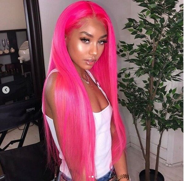 

прямой парик шнурка красный полный шнурок человеческих волос парики с ребенком волос фронта шнурка человеческих волос парики для чернокожих, Black;brown