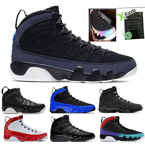 

men stock shoes x basketball 9 9s racer blue unc gym red bream it do it black bluejfnj