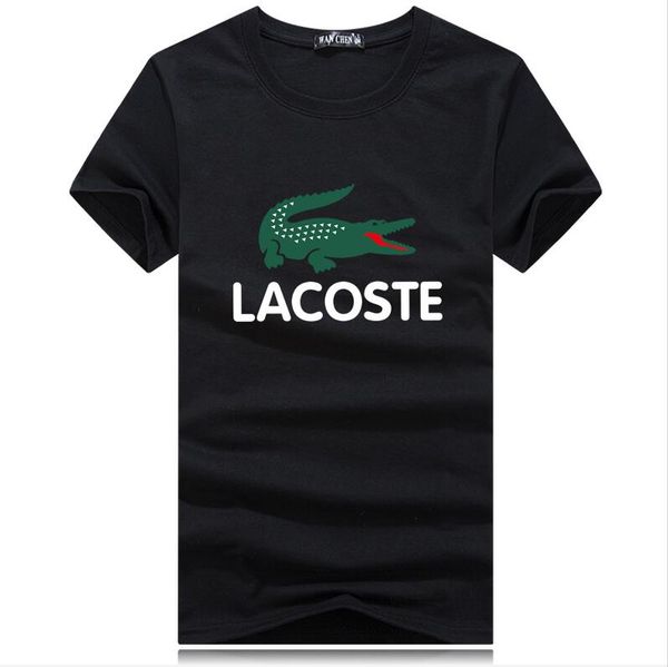 

new men's summer t-shirt plus size o-neck short sleeve t-shirt milk printed cotton clothing -xxl golf, White