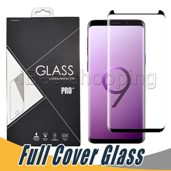 

Для экрана S10e S10 Plus закаленного стекла Protector чехол Дружественных 3D для Samsung Galaxy S7 S8