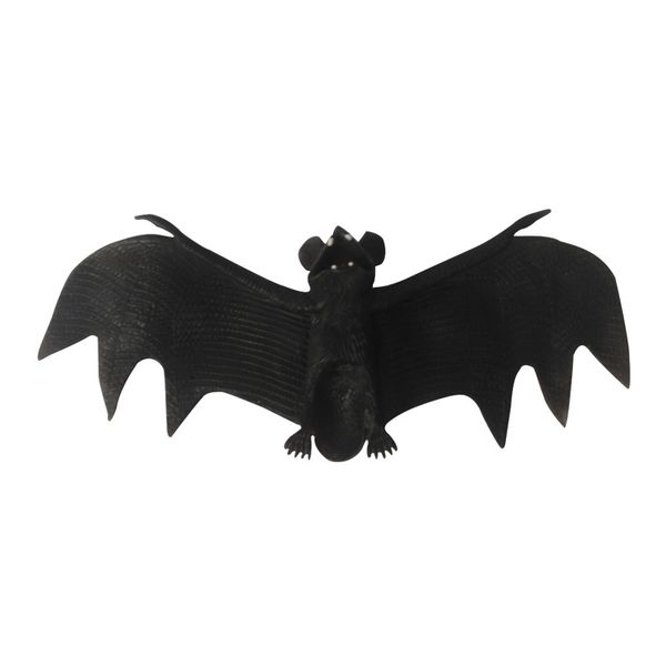 

halloween funny trick spoof toy rubber simulation animal bat pendant scary big bat toy fool's day decoration
