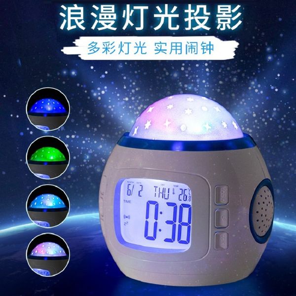 

творческое детская комната звезда лампа для проектора strange new кровать многофункциональный будильник атмосфера лампа праздничные подарки