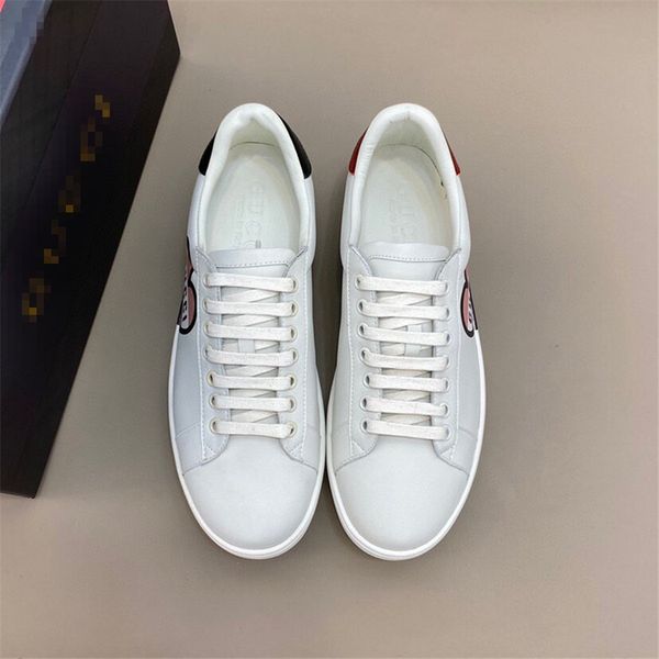 

casual men's shoes new italy designers autumn fashion white shoes men's zapatillas hombre non-slip wear quality, Black